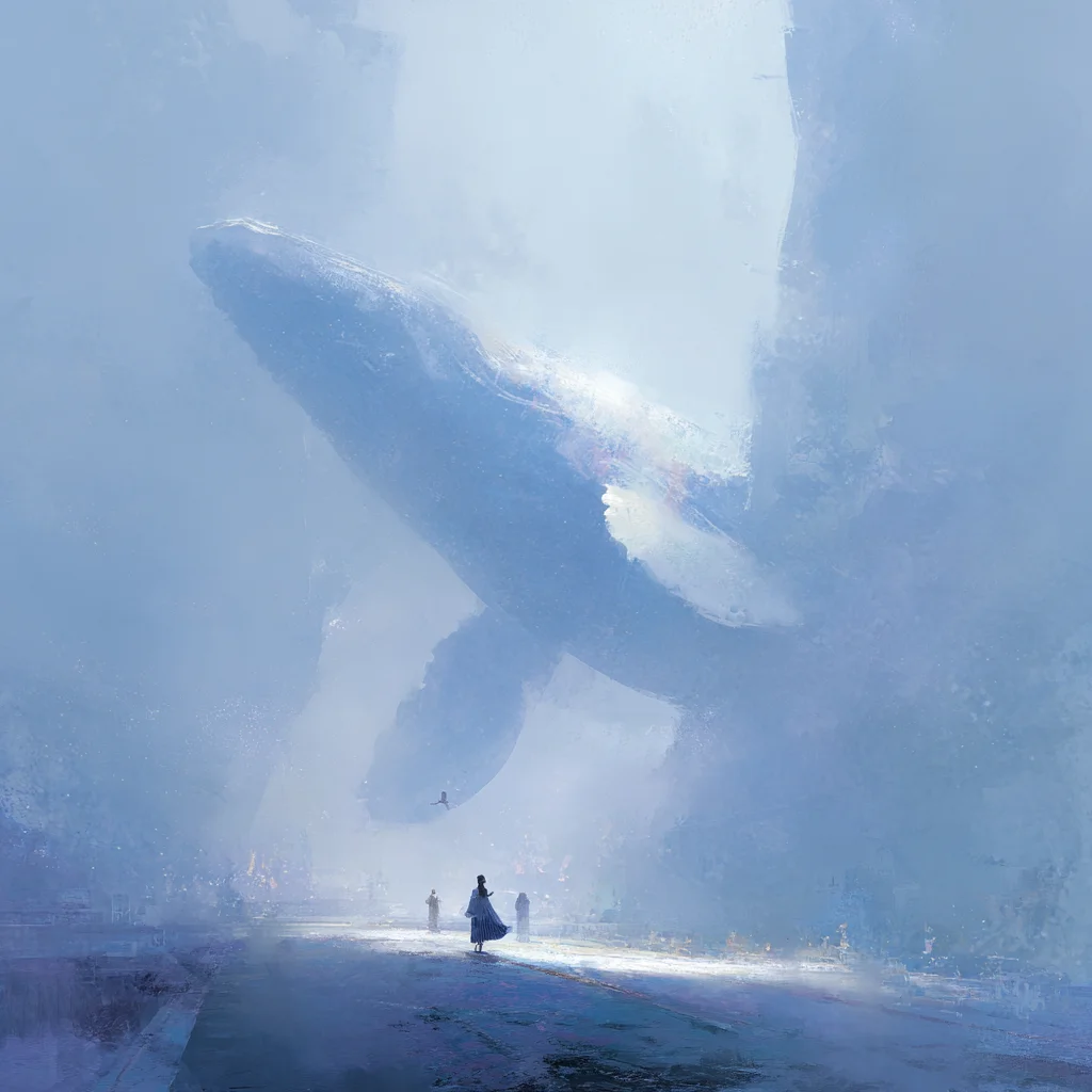 暗色电影感与超现实，Midjourney作品 051，AI 生成